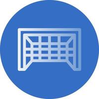 Goal Post Vector Icon Design