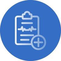 Medical History Vector Icon Design