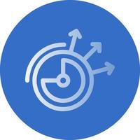 Detection of Regularities Vector Icon Design