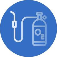 Oxygen Tank Vector Icon Design