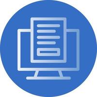 Predictive Analytics Vector Icon Design