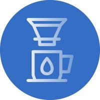 diseño de icono de vector de gotero de café