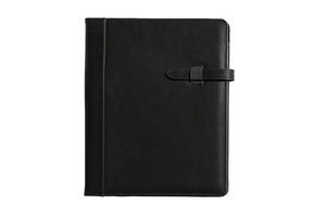 1099 Black notebook isolated on a transparent background photo