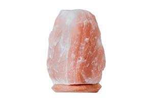 1857 Pink decorative quartz isolated on a transparent background photo