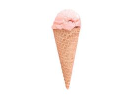 2024 Ice cream cone isolated on a transparent background photo
