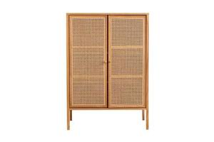 2166 Beige storage cabinet isolated on a transparent background photo