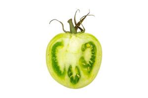 3019 verde tomate aislado en un transparente antecedentes foto