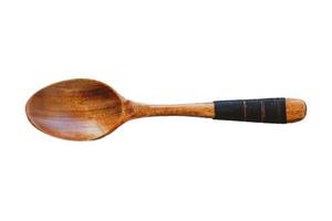 3998 Brown wooden spoon isolated on a transparent background photo