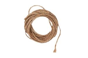 4744 Brown thread isolated on a transparent background photo