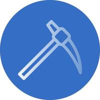 Pickaxe Vector Icon Design