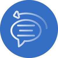 Auto Reply Vector Icon Design