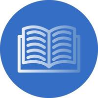 Open Book Vector Icon Design