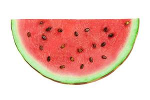 1302 Watermelon slice isolated on a transparent background photo