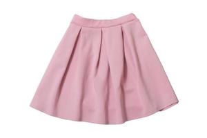 1820 Pink skirt isolated on a transparent background photo