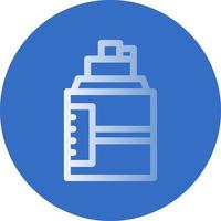 Water Bottle Vector Icon Design