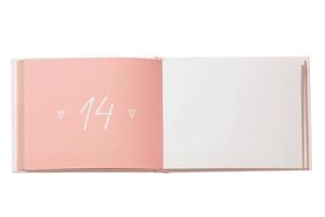 1518 Pink notebook isolated on a transparent background photo