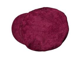 1888 Purple newsboy cap isolated on a transparent background photo