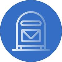 Mailbox Vector Icon Design