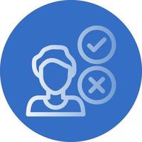 Decision Making Vector Icon Design