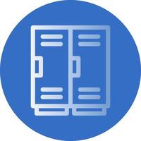 Locker Vector Icon Design