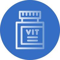 diseño de icono de vector de vitaminas
