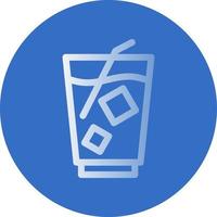 Milkshake Vector Icon Design