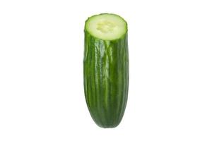3104 Vegetables green cucumber isolated on a transparent background photo