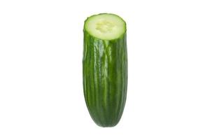 3104 Vegetables green cucumber isolated on a transparent background photo