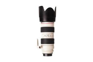 3619 Black and white camera lens isolated on a transparent background photo