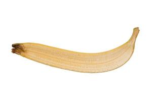 3555 Banana peel isolated on a transparent background photo