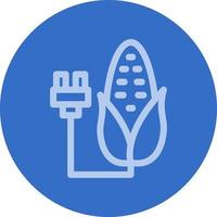 Corn Energy Vector Icon Design