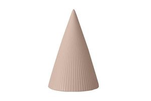 942 Beige christmas cone isolated on a transparent background photo