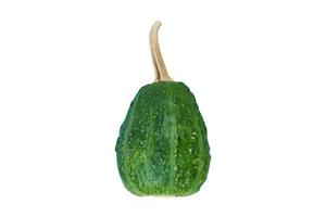 3350 Green pumpkin isolated on a transparent background photo
