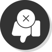 Dislike Vector Icon Design