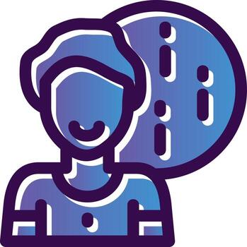 diseño de icono de vector de problema