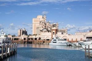 Paradise Island Marina With Luxury Yachts photo