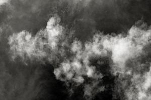 sky with black and white cloud textured background photo