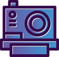 Instant Camera Vector Icon Design