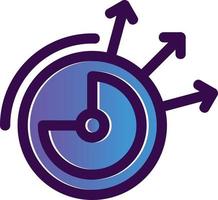 Detection of Regularities Vector Icon Design