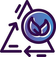 Zero Emission Vector Icon Design