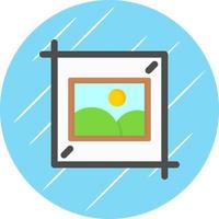 Crop Vector Icon Design