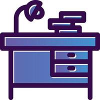 Desk Vector Icon Design