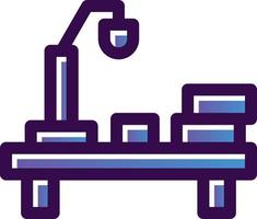 Statistical Analysis Vector Icon Design