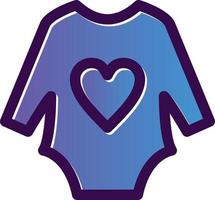 Baby Clothes Vector Icon Design