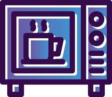 Coffee Oven Vector Icon Design