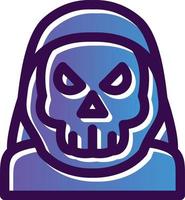 Grim Reaper Vector Icon Design