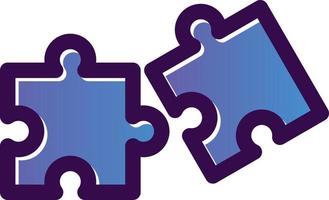 Puzzle Vector Icon Design