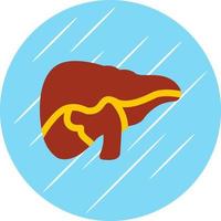 Liver Vector Icon Design