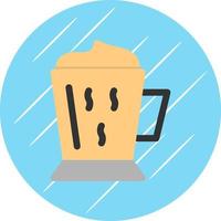 Coffee Latte Vector Icon Design