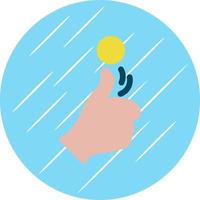 Coin Toss Vector Icon Design